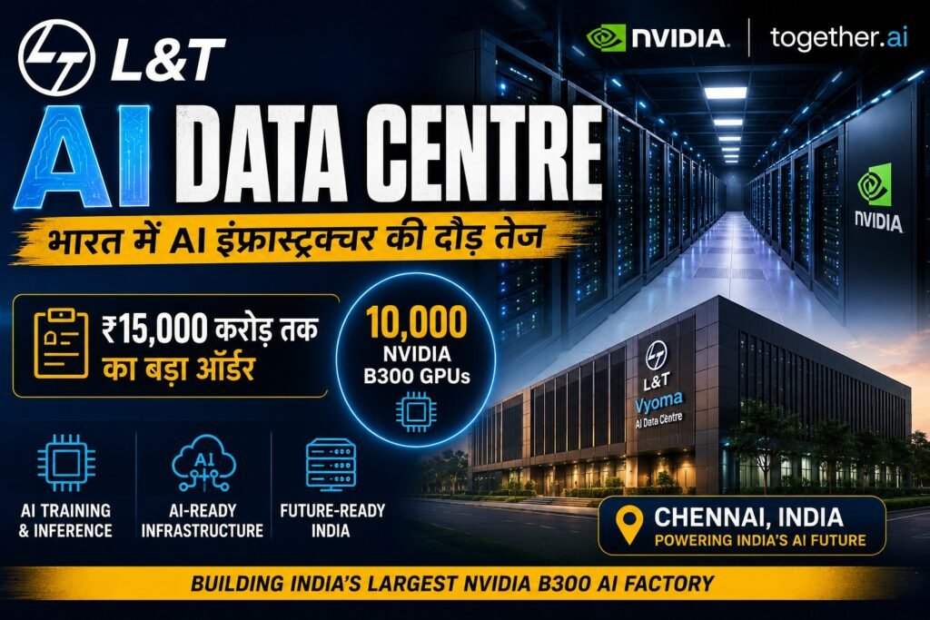 L&T AI Data Centre Chennai with NVIDIA B300 GPUs