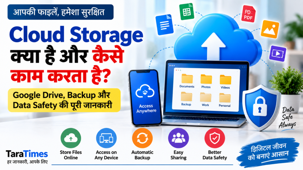 Cloud Storage क्या है और कैसे काम करता है Google Drive Backup Data Safety