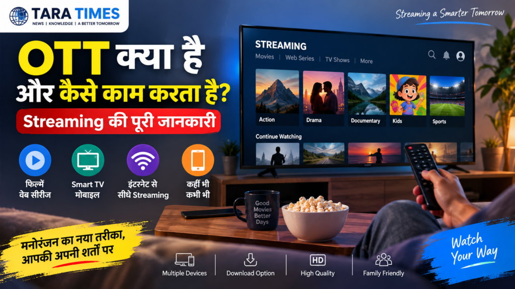 OTT क्या है और कैसे काम करता है Streaming की पूरी जानकारी
