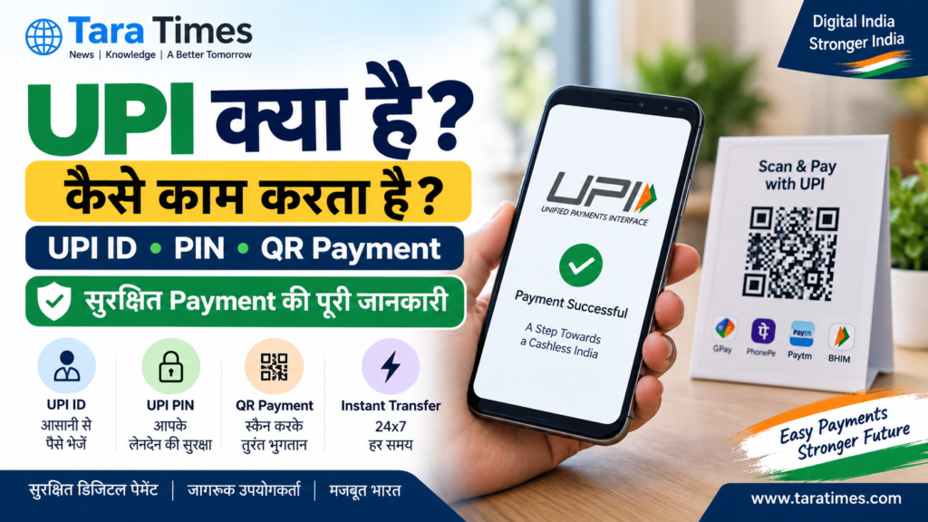 UPI क्या है और कैसे काम करता है UPI ID PIN QR Payment