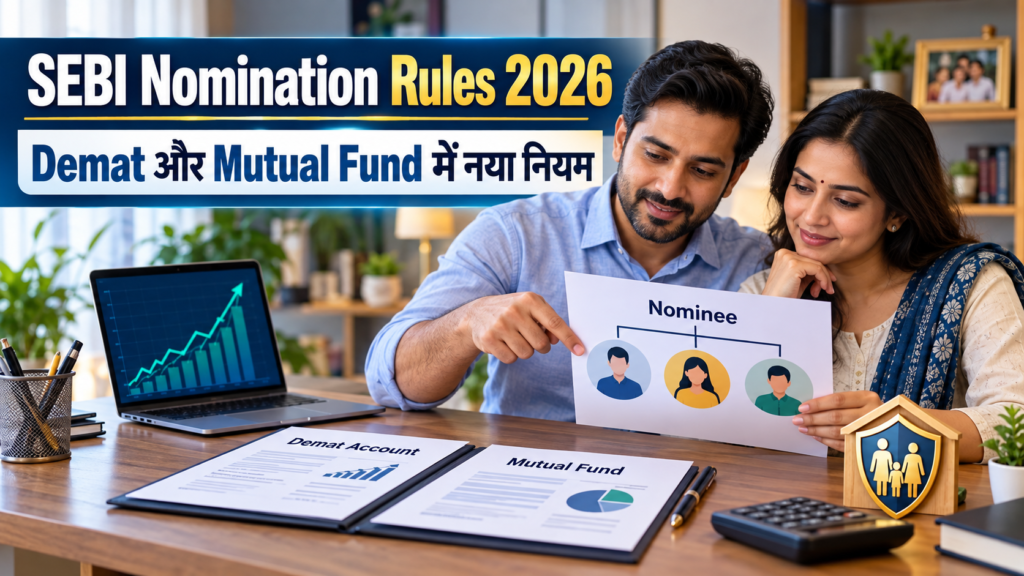 SEBI Nomination Rules 2026 में Demat Account और Mutual Fund के नए नियम