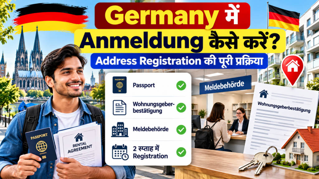 Germany рдореЗрдВ Anmeldung рдФрд░ Address Registration рдХреИрд╕реЗ рдХрд░реЗрдВ