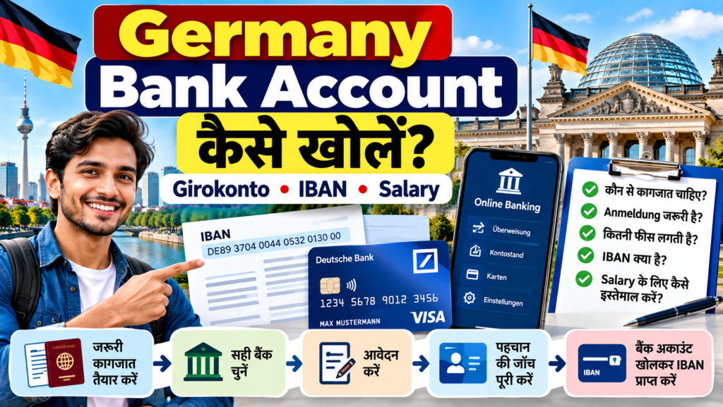 Germany Bank Account Girokonto рдХреИрд╕реЗ рдЦреЛрд▓реЗрдВ