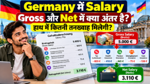 Germany Gross और Net Salary में क्या अंतर है