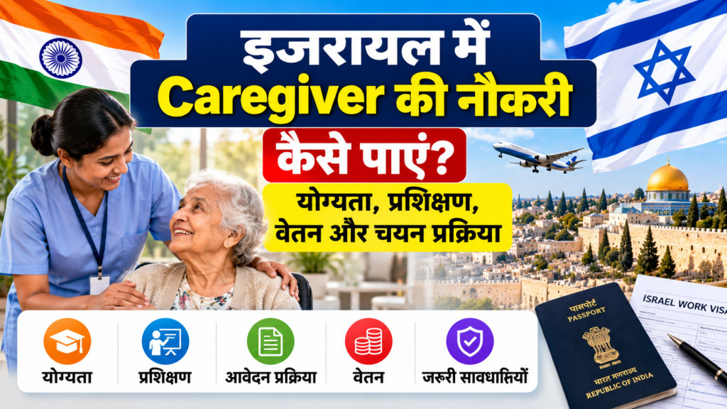 इजरायल में Caregiver की नौकरी और प्रशिक्षण की जानकारी